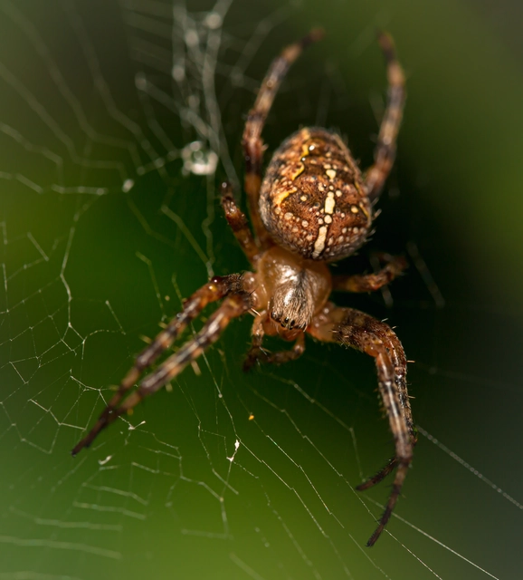 Araneus diadematus - koronás keresztespók